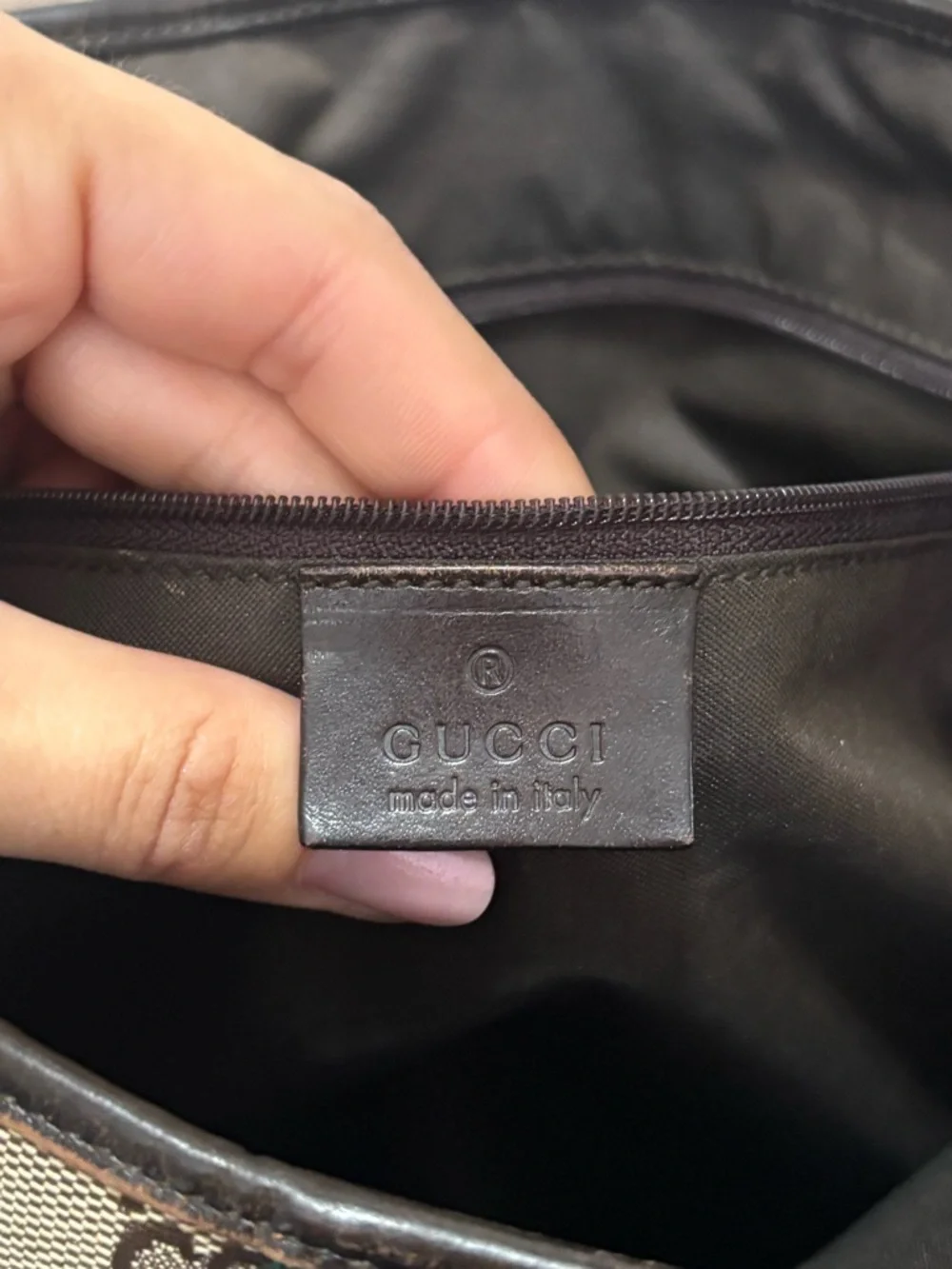 Gucci Jackie canvas medium tote - Picture 4 of 11